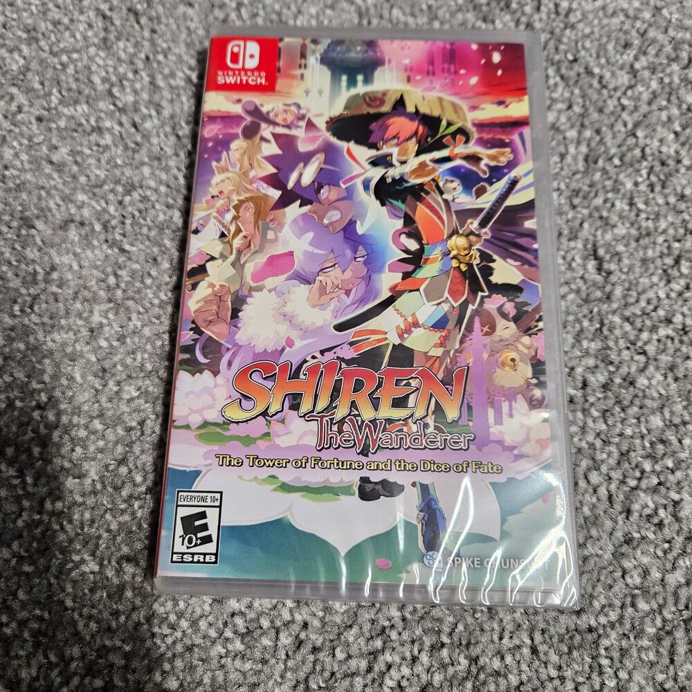Shiren The Wanderer Nintendo Switch Limited Run New Sealed